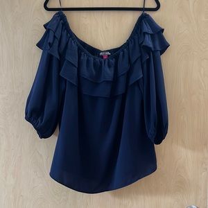 Vince Camuto off the shoulder blouse, size L